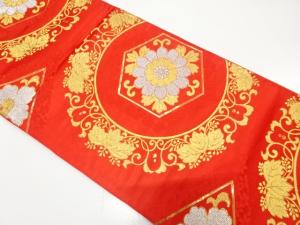 アンティーク　華紋織り出し袋帯（材料）